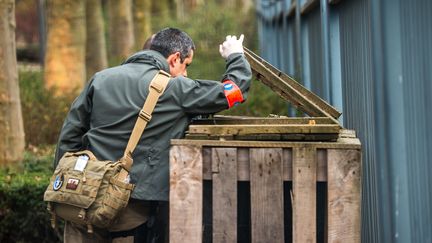 En Belgique, les ordures se payent au poids. (Photo d'illustration) (PHILIPPE HUGUEN / AFP)