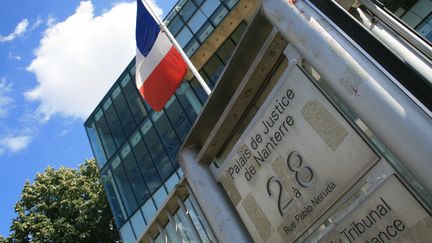 Le Palais de justice de Nanterre. (GRÉGOIRE LECALOT / FRANCE-INFO)