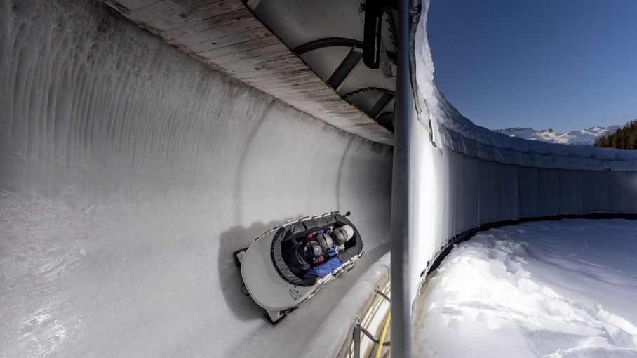 Et Si Vous Testiez Le Bobsleigh   La Plagne Piste Bobsleigh Louis Garnier 3 6569dec1140da695627256 