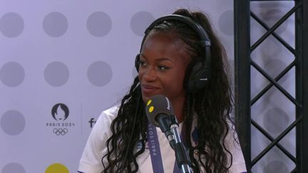 Regarder la vidéo JO de Paris 2024 : Cyréna Samba-Mayela veut 