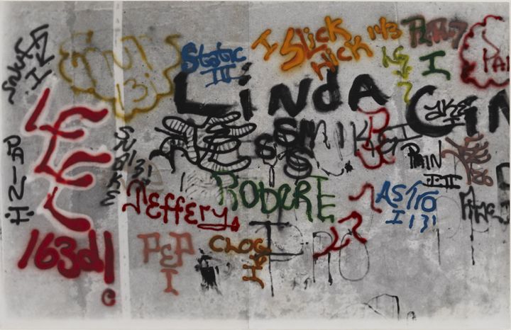 Gordon Matta-Clark, "Graffiti" (1973) - Courtesy The Estate of Gordon Matta-Clark et David Zwirner, New York / Londres / Hong Kong
 (2018 The Estate of Gordon Matta-Clark / ADAGP, Paris)