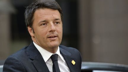 Président du Conseil italien, l’ancien publicitaire et ex-maire de Florence est devenu, à 39 ans, le plus jeune chef de gouvernement d’Europe. Le numéro 1 du Parti démocrate (PD, gauche) est au pouvoir depuis février 2014.  (AFP/ Thierry Charlier)