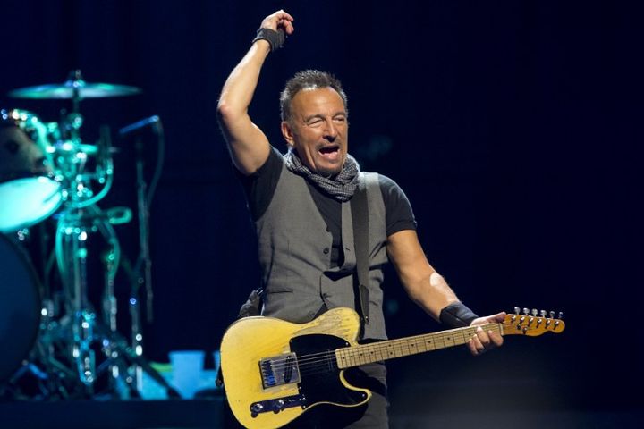 Bruce Sprinsteen à Paris le 11 juillet 2016
 (BERTRAND GUAY / AFP)