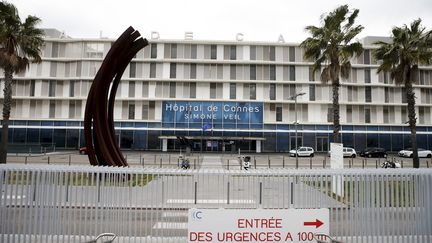 The Simone Veil hospital, in Cannes, in the Alpes-Maritimes.  (Illustrative photo).  (DYLAN MEIFFRET / MAXPPP)