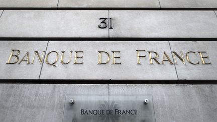 La façade de la Banque de France, à Paris. Photo du 18 mai 2016 (PHILIPPE LOPEZ / AFP)