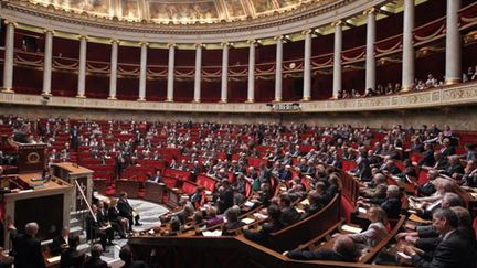 Les députés adoptent le projet de loi Besson sur l'immigration (12 octobre 2010) (AFP / Pierre Verdy)