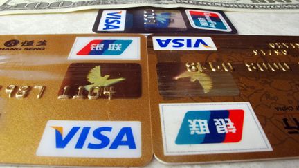 Plus d'un milliard de cartes bancaires Union Pay sont en circulation dans le monde.&nbsp; (CHINAFOTOPRESS / MAXPPP)