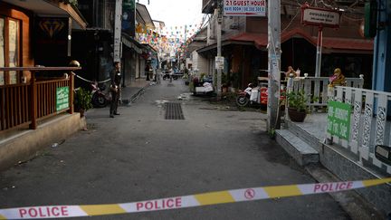  (Quatre explosions ont eu lieu dans la station balnéaire de Hua Hin © MUNIR UZ ZAMAN / APF)