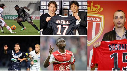 Les cinq meilleures affaires du mercato d'hiver en Ligue 1: Berbatov à Monaco, Maxwell au PSG, Ntep à Rennes, Waris à Valenciennes, Obraniak à Bordeaux