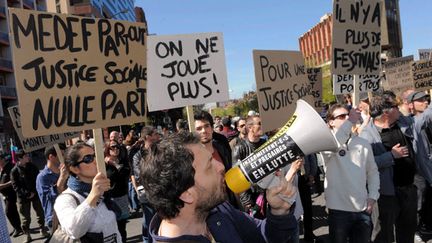 &nbsp; (Manifestation des intermittents en avril à Toulouse © Maxppp)