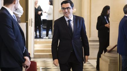 L'ancien député Benoit Samian, le 4 février 2020 à l'Assemblée nationale à Paris. (VINCENT ISORE / MAXPPP)