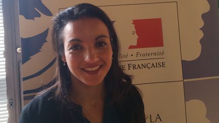 Sarah Ourahmoune, le 23 mars 2017 en préfecture de Bobigny (Seine-Saint-Denis) (RADIO FRANCE / CECILIA ARBONA)