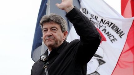 Grosse déception pour Jean-Luc Mélenchon, une nouvelle fois battu par Marine Le Pen. (DENIS CHARLET / AFP)