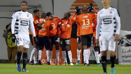 Après deux mois sans gagner, Lorient retrouve la victoire (LOIC VENANCE / AFP)