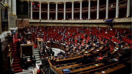 L'Assemblée nationale le 5 novembre 2019 à Paris. (THOMAS SAMSON / AFP)