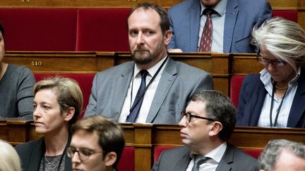 Le député Christophe Arend à l'Assemblée nationale le 25 octobre 2017. (MAXPPP)