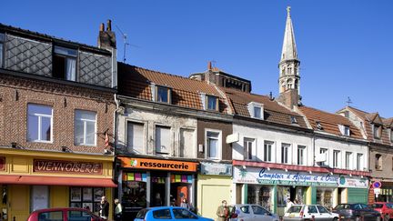 Le squelette a &eacute;t&eacute; retrouv&eacute; dans une maison du Vieux-Lille, vendredi 19 octobre 2012.&nbsp; ( BERTRAND GARDEL/ AFP)