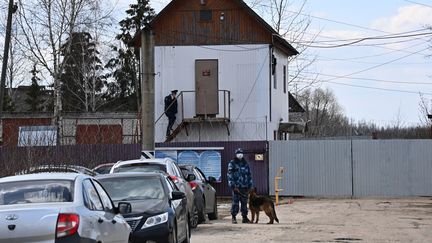 La colonie carcérale de Pokrov, à une centaine de kilomètres de Moscou (Russie), le 6 avril 2021. (EVGENY ODINOKOV / SPUTNIK / VIA AFP)