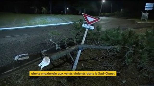 Tempête Leiv dans le sud-ouest