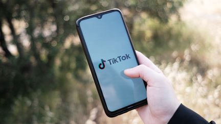 La commission d'enquête du Sénat chargée d'étudier le fonctionnement et la "stratégie d'influence" de TikTok a rendu ses conclusions, le 6 juillet 2023. (photo d'illustration) (NIKOLAS KOKOVLIS / NURPHOTO / AFP)