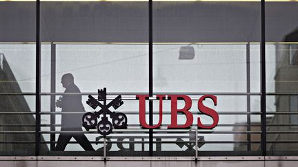 La banque suisse UBS, le 22 janvier 2018 à Zurich (Suisse). (MICHELE LIMINA / AFP)