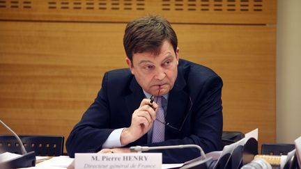 Pierre Henry, directeur général de France Terre d'Asile le 2 mars 2011. (MARLENE AWAAD / MAXPPP)