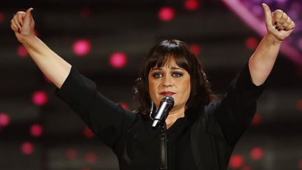 &nbsp; (Lisa Angell a raté son objectif de terminer dans les 5 premier du concours de l'Eurovision samedi à Vienne © Leonhard Foeger)