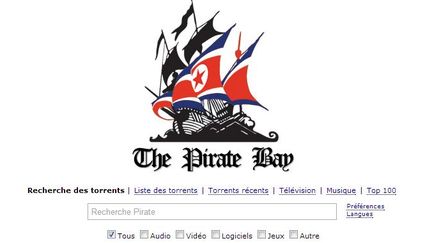 Le site de t&eacute;l&eacute;chargement ill&eacute;gal, The Pirate Bay, avait quitt&eacute; la Su&egrave;de pour la Norv&egrave;ge et l'Espagne fin f&eacute;vrier.&nbsp; (PIRATE BAY / FRANCETV INFO)