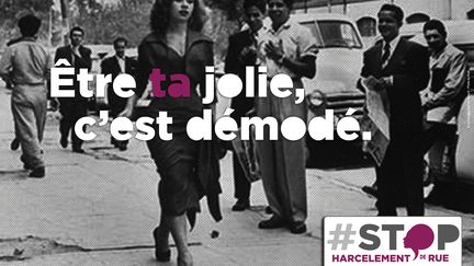 Affiche contre le harcèlement de rue (ASSOCIATION STOP)