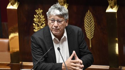 Eric Coquerel, député insoumis de Seine-Saint-Denis,&nbsp;le 12 octobre 2020, à l'Assemblée nationale. (BERTRAND GUAY / AFP)