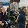 Daniel Aspe, France Crispeels et Philippe Jamme dans les Pyrénées-Orientales, le 28 février et 1er mars 2023. (PIERRE MOREL / FRANCEINFO)