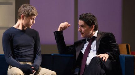 Rod Paradot et Yvan Attal dans "Le fils" de Florian Zeller
 (Lisa Lesourd)