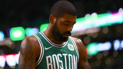 Le joueur de Boston Kyrie Irving  (OMAR RAWLINGS / GETTY IMAGES NORTH AMERICA)