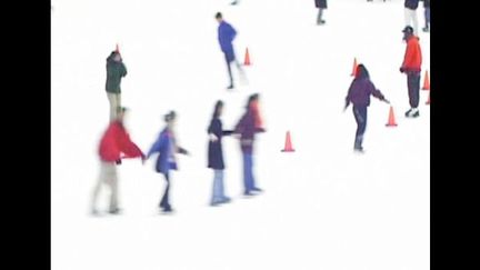 Markus Kreiss, Ice Skating in Central Park, 1999, durée 9&#039;, FNAC 99284, Centre national des arts plastiques
 (ADAGP/CNAP/photo : artiste)