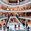 Le centre commercial Beaugrenelle, à Paris, le 30 janvier 2021. (LUDOVIC MARIN / AFP)