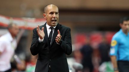 Leonardo Jardim, le 21 septembre 2018 au stade Louis-II. (VALERY HACHE / AFP)