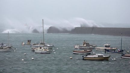 A Audierne (Finist&egrave;re), le 23 d&eacute;cembre 2013. (  MAXPPP)