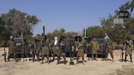 Le leader de Boko Haram, Aboubakar Shekau, dans une vid&eacute;o diffus&eacute;e le 31 octobre 2014. (AP / SIPA)