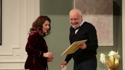 Théâtre : rencontre avec François Berléand et Isabelle Gélinas, réunis dans "Une heure de tranquillité"