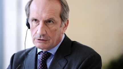 Gérard Longuet, minsitre de la Défense (AFP PHOTO MIGUEL MEDINA)