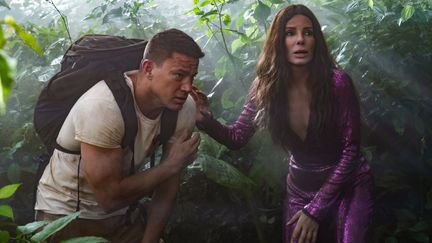 Channing Tatum et Sandra Bullock dans "Le Secret de la cité perdue" de&nbsp;Aaron et Adam Nee (2022). (PARAMOUNT PICTURES)