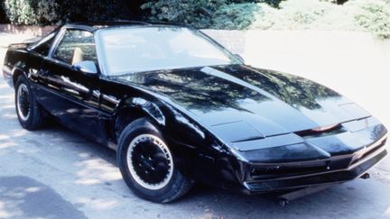 KITT, la supercar artificiellement intelligente présentée dans la série télévisée américaine "K 2000", le 1er janvier 1983. (SILVER SCREEN COLLECTION / MOVIEPIX)