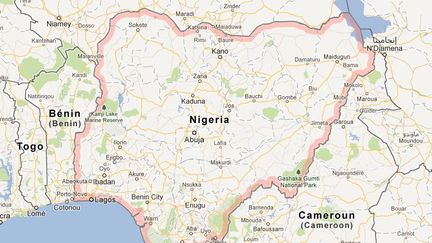 L'ing&eacute;nieur fran&ccedil;ais a &eacute;t&eacute; enlev&eacute; dans le nord du Nigeria. (GOOGLE MAPS / FRANCETV INFO)