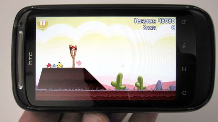 Le jeu pour plateformes mobiles Angry Birds a &eacute;t&eacute; t&eacute;l&eacute;charg&eacute; plus d'un milliard de fois. (DEAN MURRAY / REX / SIPA)