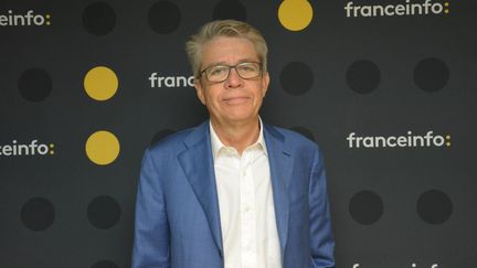 Francis Morel, &nbsp;Pdg du journal Les Echos. (RADIO FRANCE / JEAN-CHRISTOPHE BOURDILLAT)