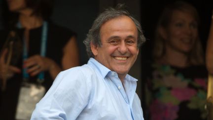 Michel Platini sera soutenu dans sa course à la présidence de la FIFA (BERTRAND LANGLOIS / AFP)