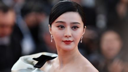 Fan Bingbing pendant le Festival de Cannes en mai 2018. 
 (MUSTAFA YALCIN / ANADOLU AGENCY  / AFP)