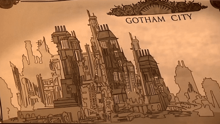 Une illustration de Gotham City
 (France3/culturebox)