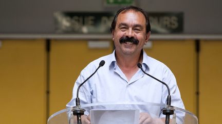 Philippe Martinez, leader de la CGT (GEOFFROY VAN DER HASSELT / AFP)