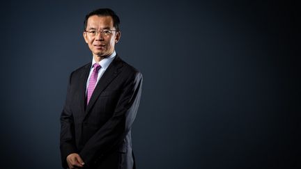 L'ambassadeur de Chine en France Lu Shaye à Paris, le 10 septembre 2019. (MARTIN BUREAU / AFP)